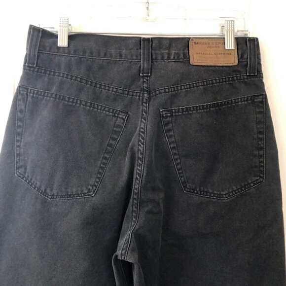 Banana Republic Laredo Mens Black Jeans Size 32R - Picture 8 of 10